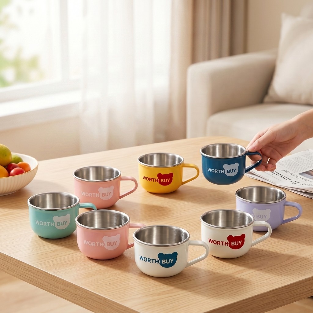 Coffee Tea Catering - Cute Coffee Mug 304 Stainless Steel