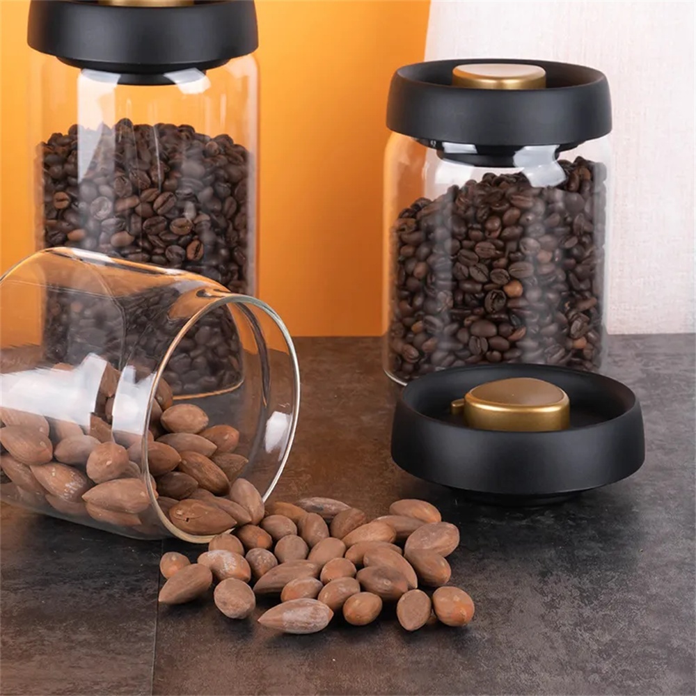 1pack Coffee Bean Storage Cont - Coffee Tea And Sugar Canisters recension och pris