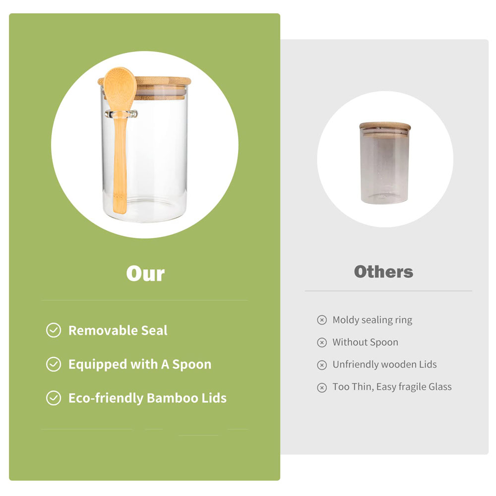 Airtight Food Storage Plastic  - Coffee Tea And Sugar Canisters recension och pris