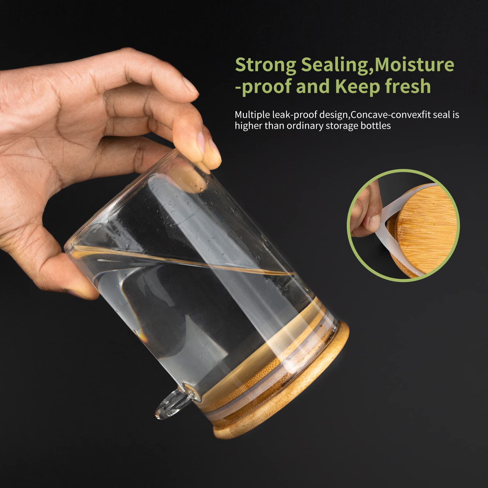 Airtight Food Storage Plastic  - Coffee Tea And Sugar Canisters recension och pris