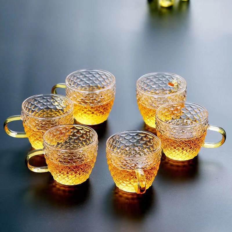 Glass Tea Cups small Cups Home - Coffee Tea Catering recension och pris