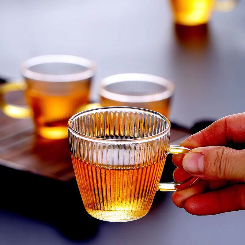 Glass Tea Cups small Cups Home - Coffee Tea Catering recension och pris