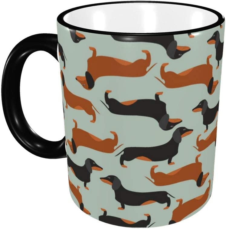 Black and Brown Dachshund Cera - Best Tea Coffee recension och pris