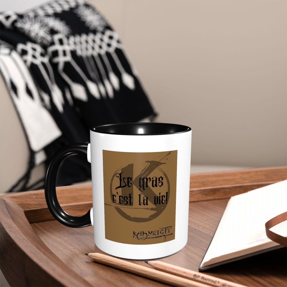 Quote Kaamelott The Fat! Mug F - Coffee And Tea Quotes Funny recension och pris