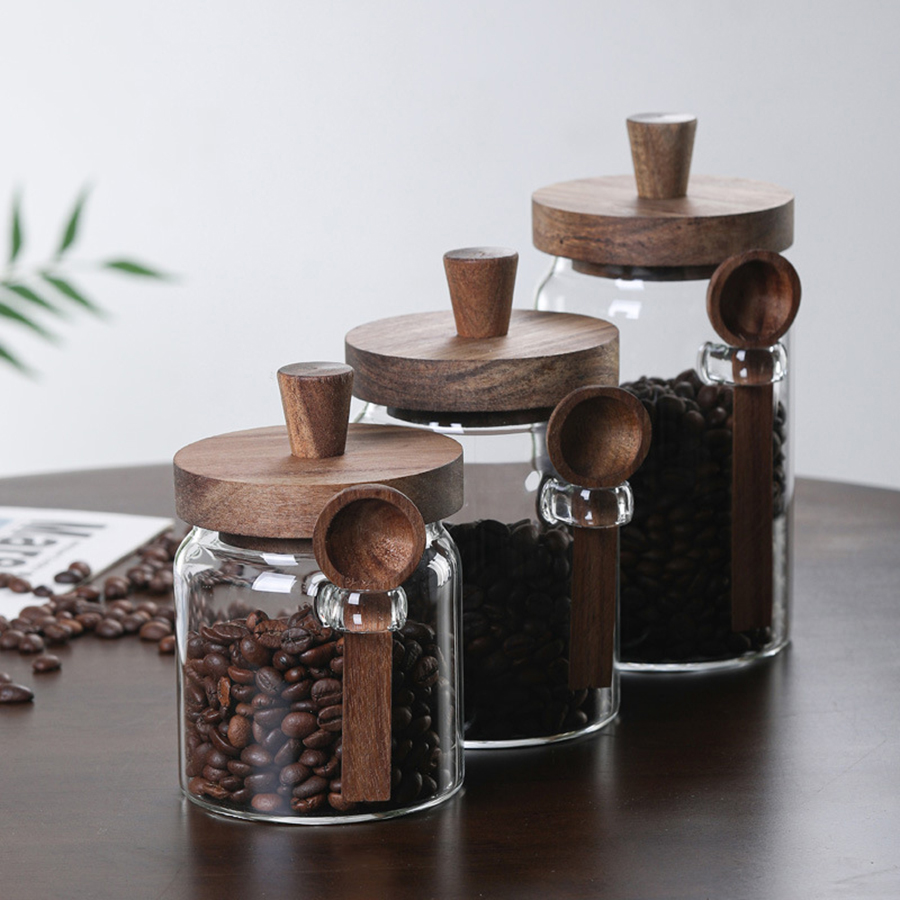 Glass Food Storage Containers  - Coffee Tea And Sugar Canisters recension och pris