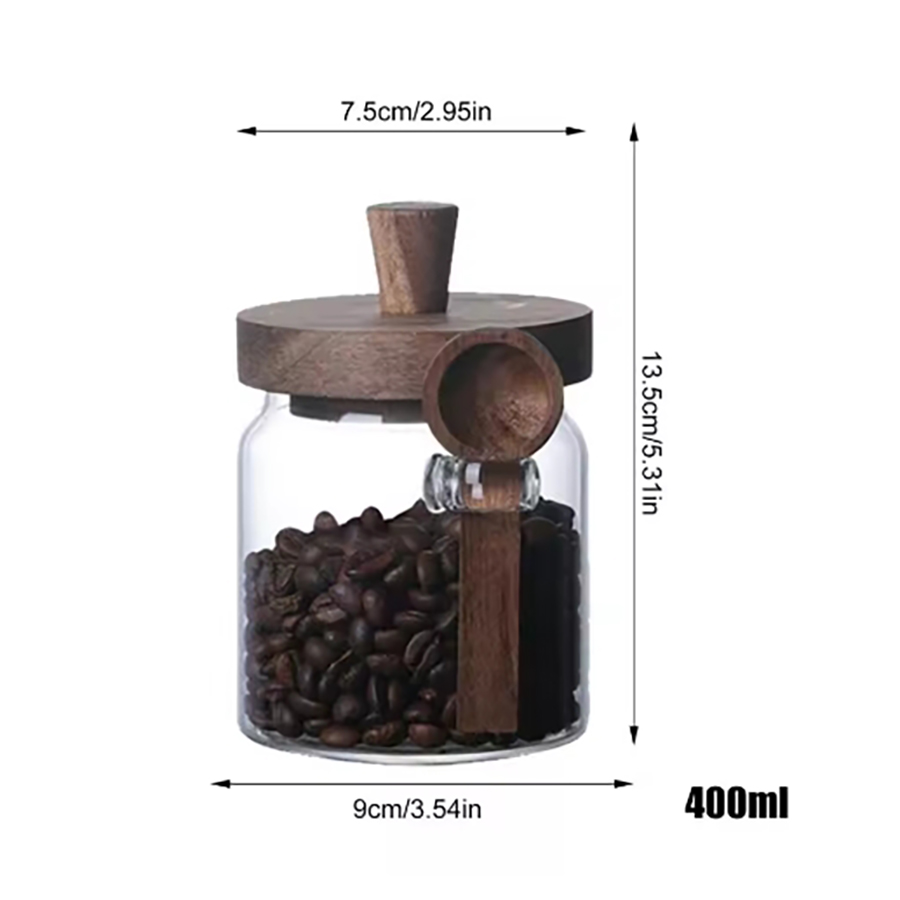 Glass Food Storage Containers  - Coffee Tea And Sugar Canisters recension och pris