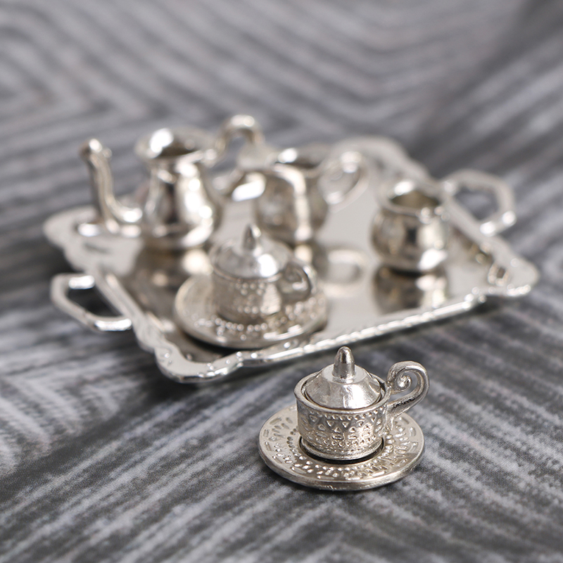 10pcs/Set 1/12 Dollhouse Minia - Coffee Tea Catering recension och pris