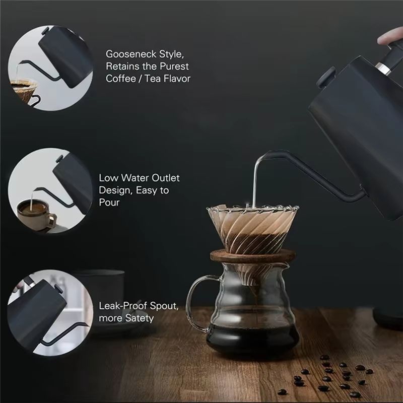 ABLK Gooseneck Electric Kettle - Coffee Tea Uk recension och pris