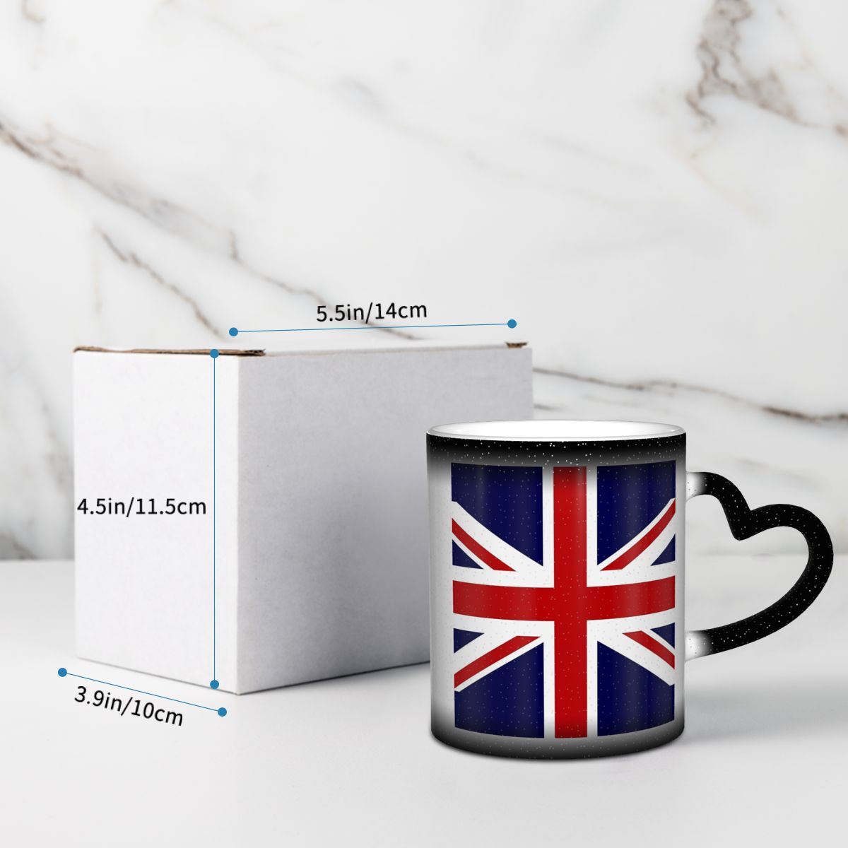 Union Jack Flag Of The UK Mug  - Coffee Tea Uk recension och pris