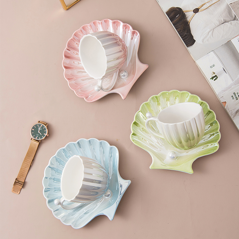 Pearl Shell Design Ceramics Mu - Best Tea Coffee recension och pris