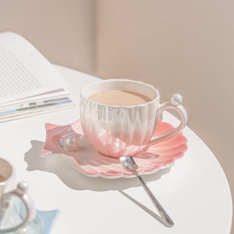 Pearl Shell Design Ceramics Mu - Best Tea Coffee recension och pris