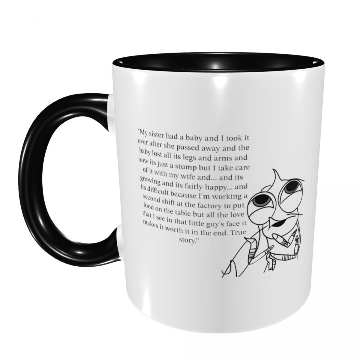 Shark Tales Shrimp Quote Mug F - Coffee And Tea Quotes Funny recension och pris