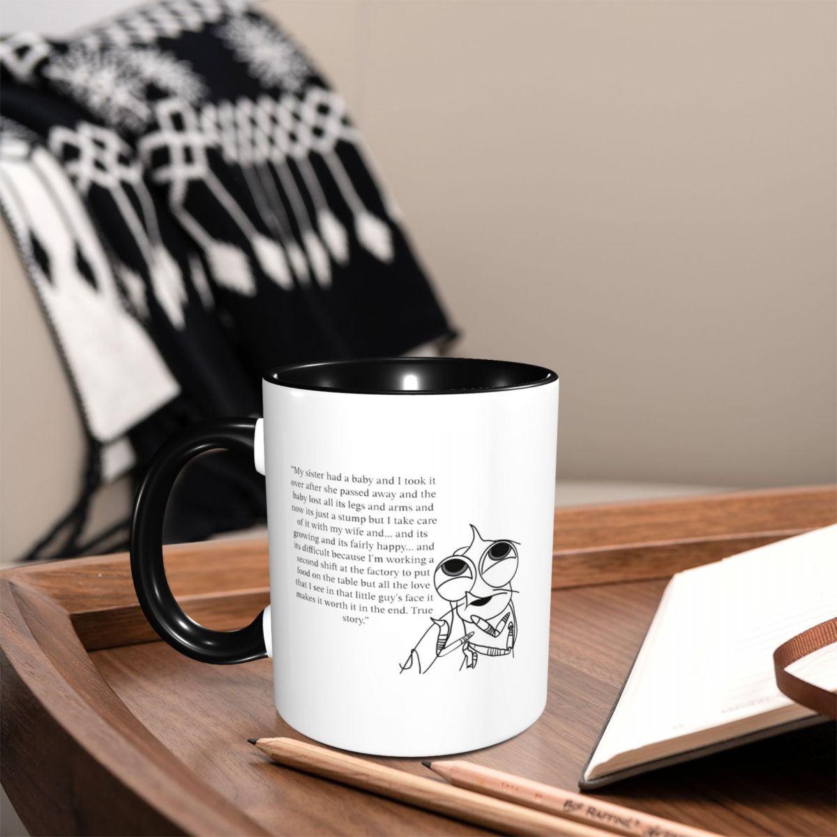Shark Tales Shrimp Quote Mug F - Coffee And Tea Quotes Funny recension och pris