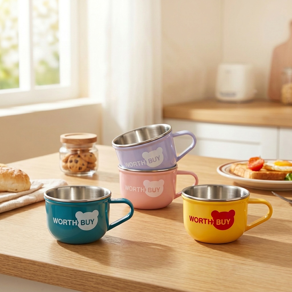 Cute Coffee Mug 304 Stainless  - Coffee Tea Catering recension och pris