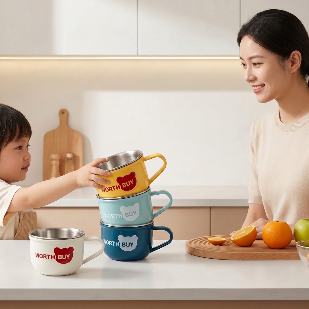 Cute Coffee Mug 304 Stainless  - Coffee Tea Catering recension och pris