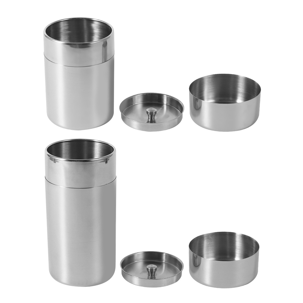 Stainless Steel Tea Leaf Tins  - Coffee Tea And Sugar Canisters recension och pris