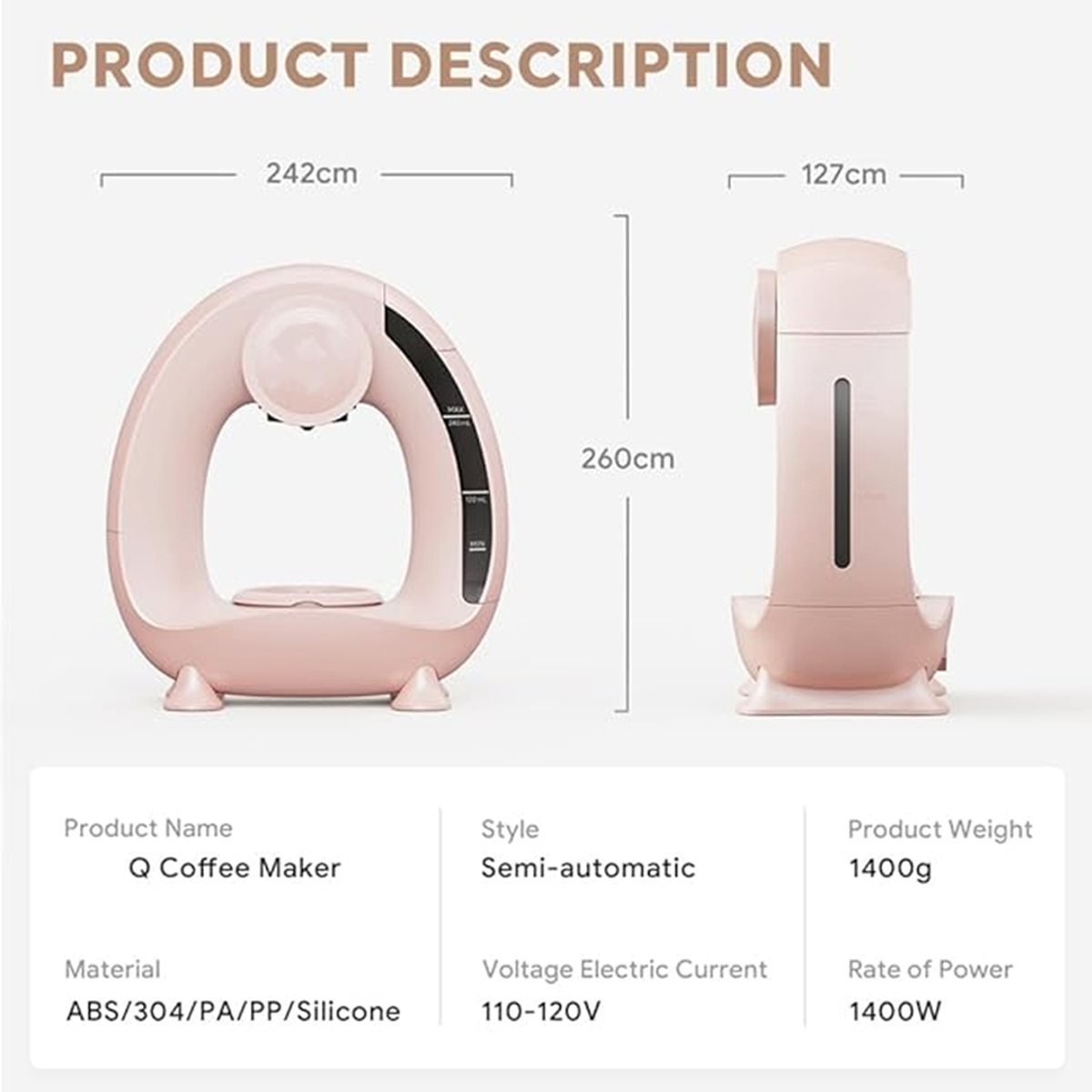 A25U 2 in 1 Coffee Machine Per - Coffee Tea Uk recension och pris