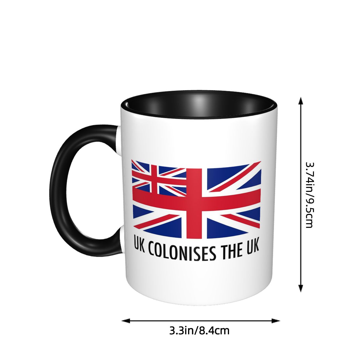 Union Jack Flag Of The UK Mug  - Coffee Tea Uk recension och pris