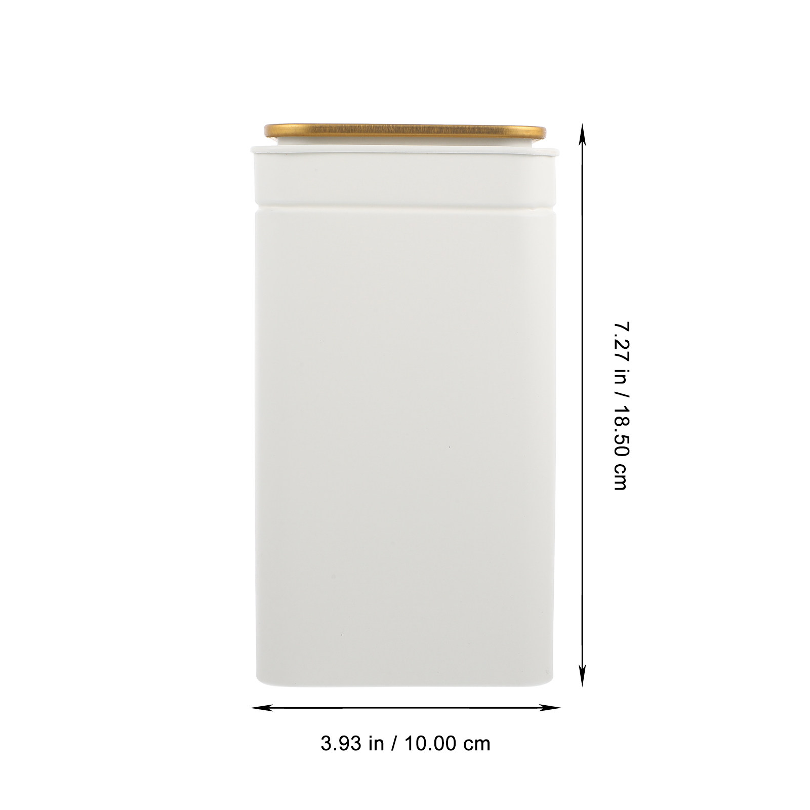 1Pcs Premium Tinplate Tea Cani - Coffee Tea And Sugar Canisters recension och pris