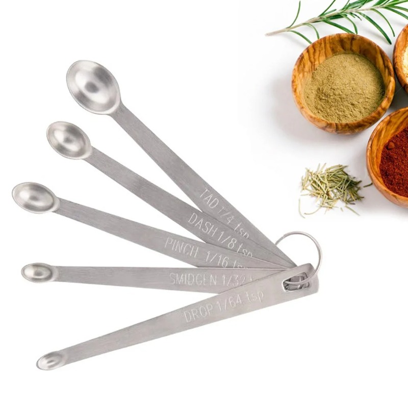 5pcs/Set Small Measuring Spoon - Coffee Tea Catering recension och pris