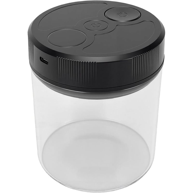 Automatic Vacuum Coffee Canist - Coffee Tea And Sugar Canisters recension och pris