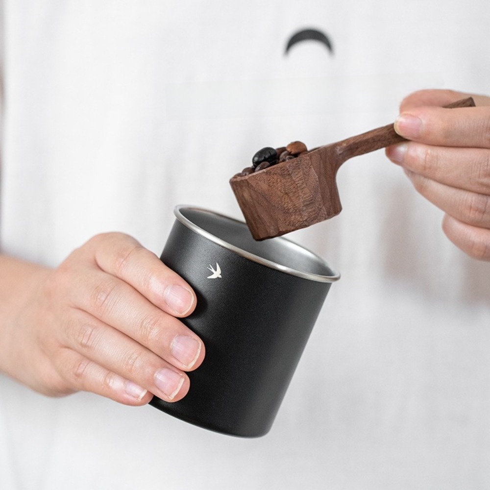 New Stainless Steel Matcha Jar - Coffee Tea And Sugar Canisters recension och pris