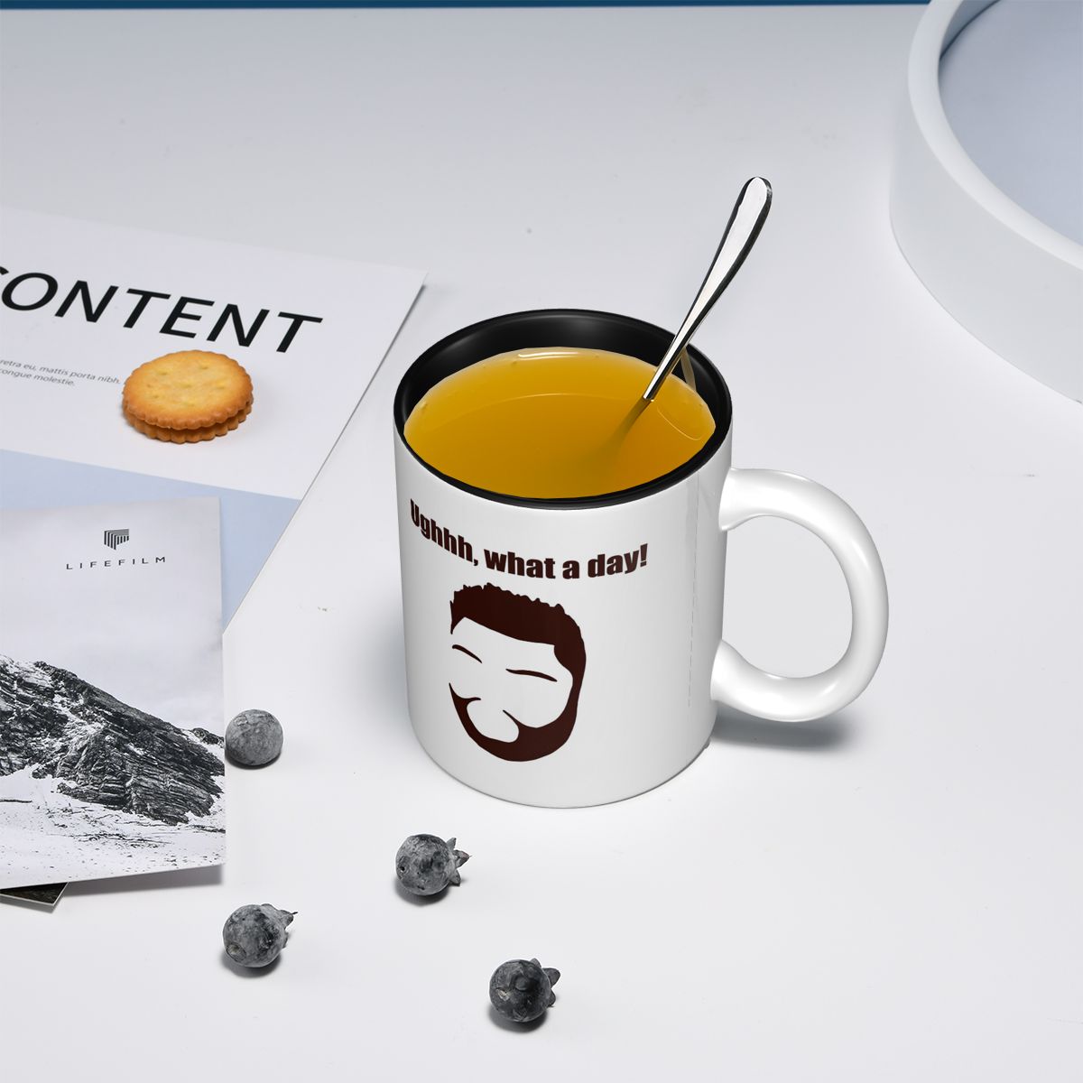 Harvey Price Ughhh, What A Day - Coffee And Tea Quotes Funny recension och pris