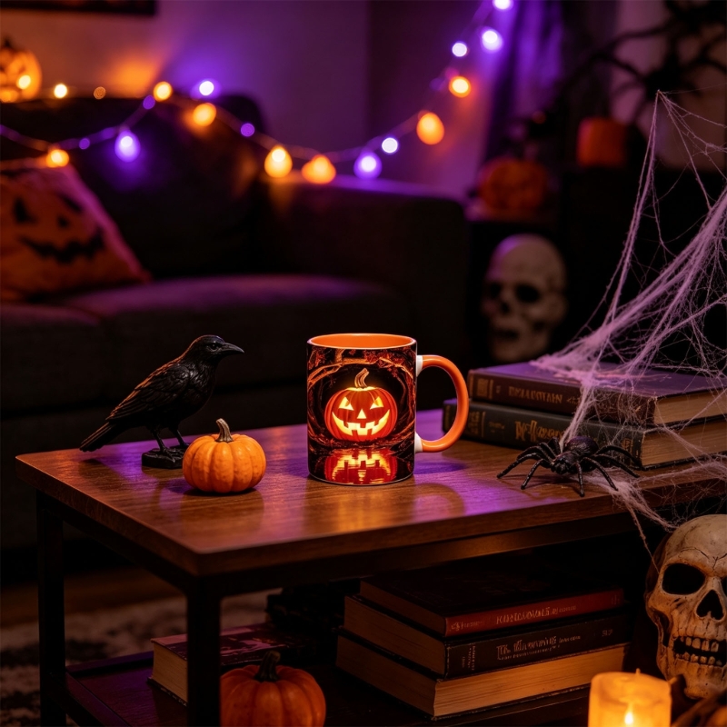 Fall Drink Cup with Rounded Ha - Best Tea Coffee recension och pris