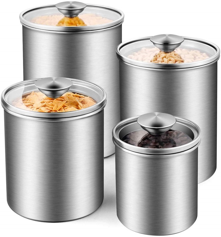 Food Storage Containers Tea Co - Coffee Tea And Sugar Canisters recension och pris