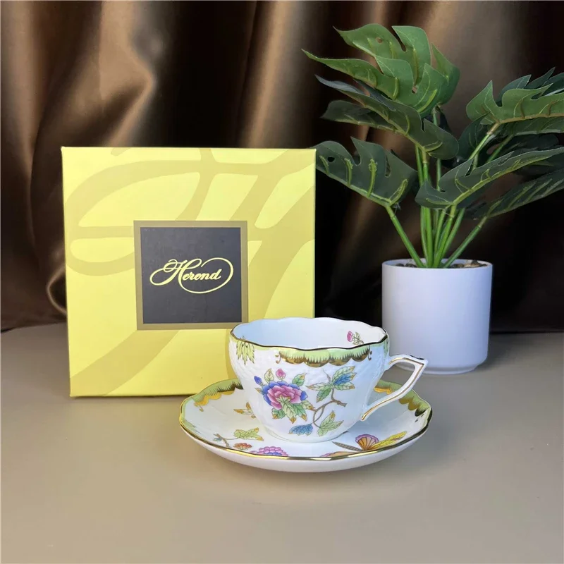 Flower Basket Coffee Cup and S - Coffee Tea Gift Basket recension och pris