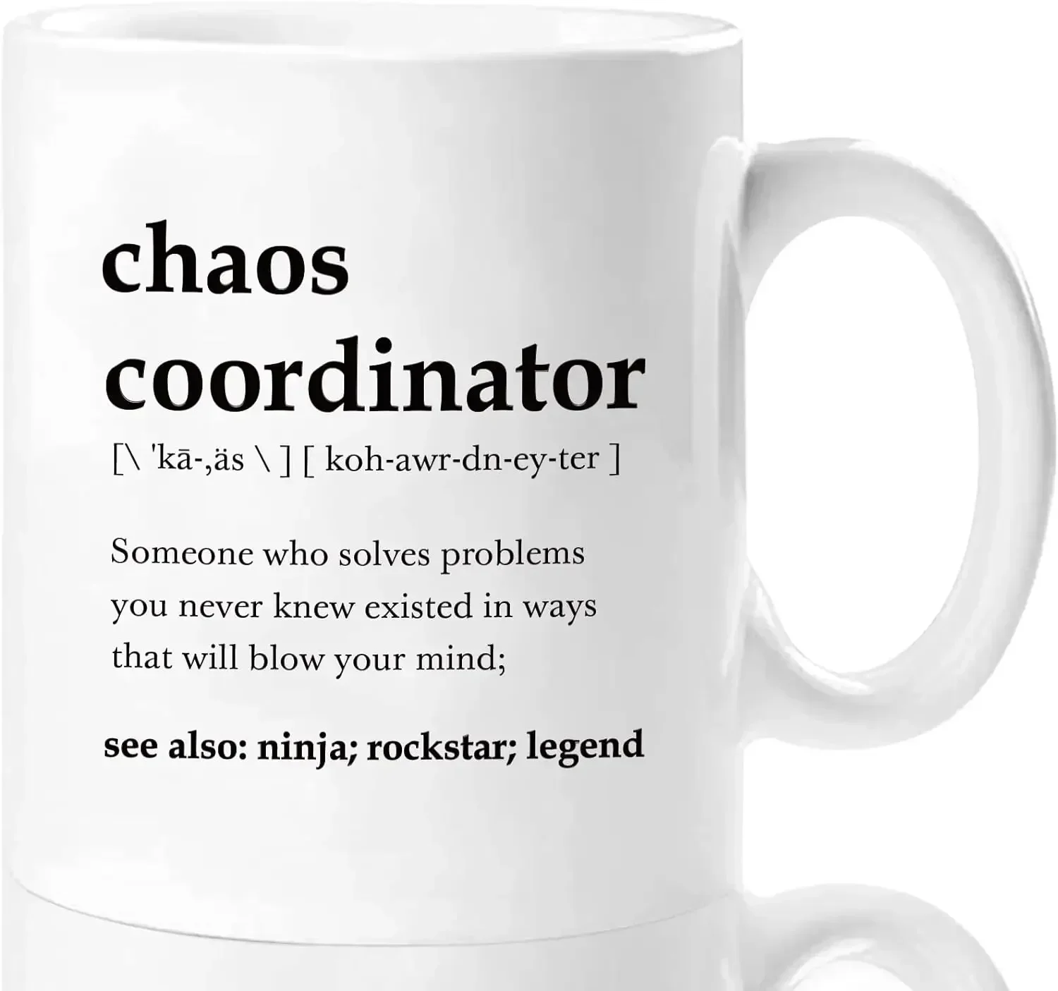 Chaos Coordinator Dictionary D - Coffee And Tea Quotes Funny recension och pris