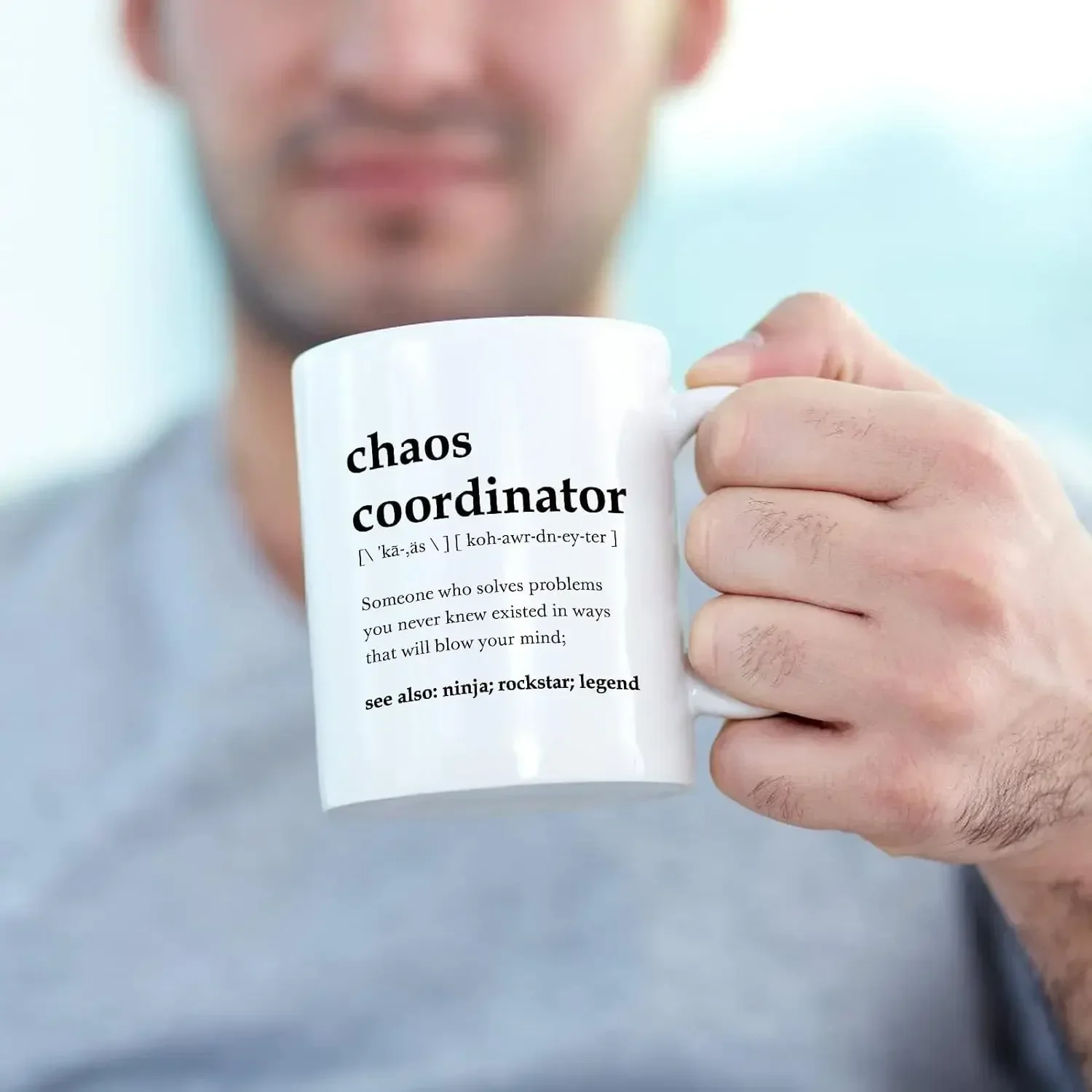 Chaos Coordinator Dictionary D - Coffee And Tea Quotes Funny recension och pris