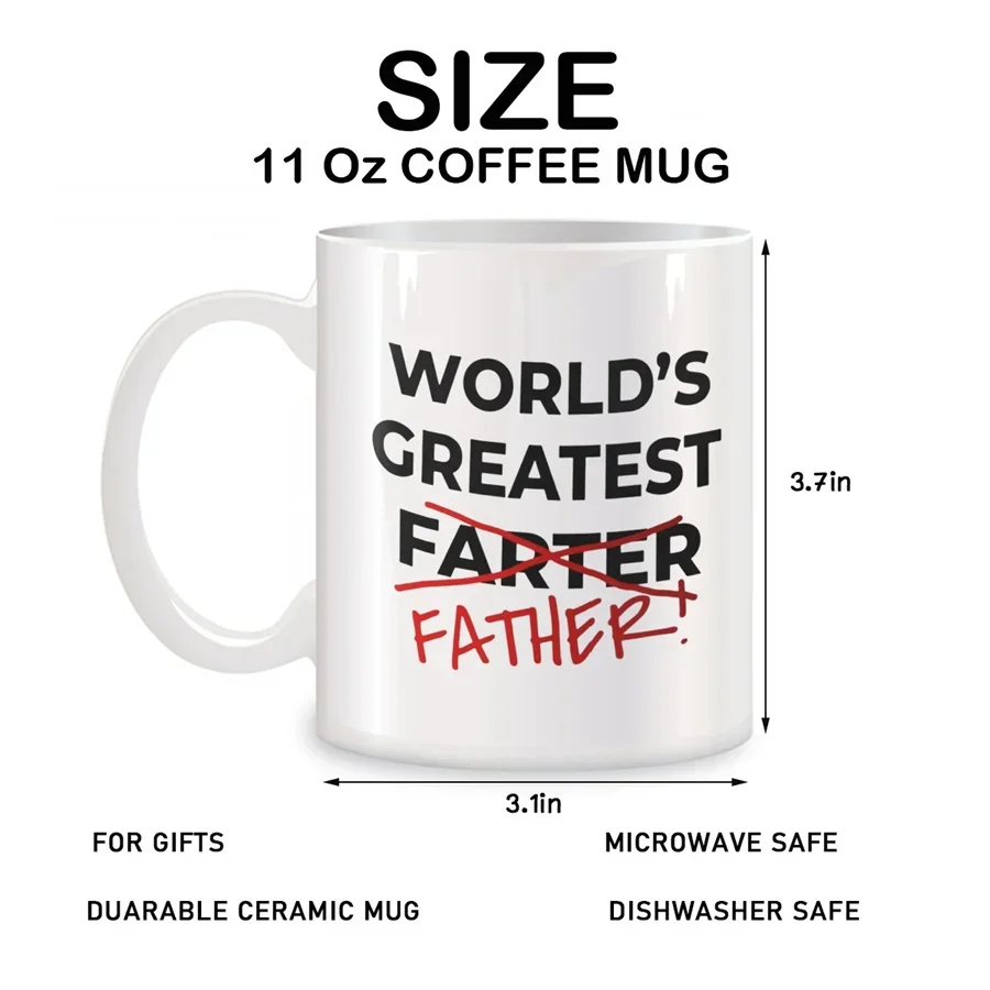 Fathers Day Mugs For Best Fart - Best Tea Coffee recension och pris